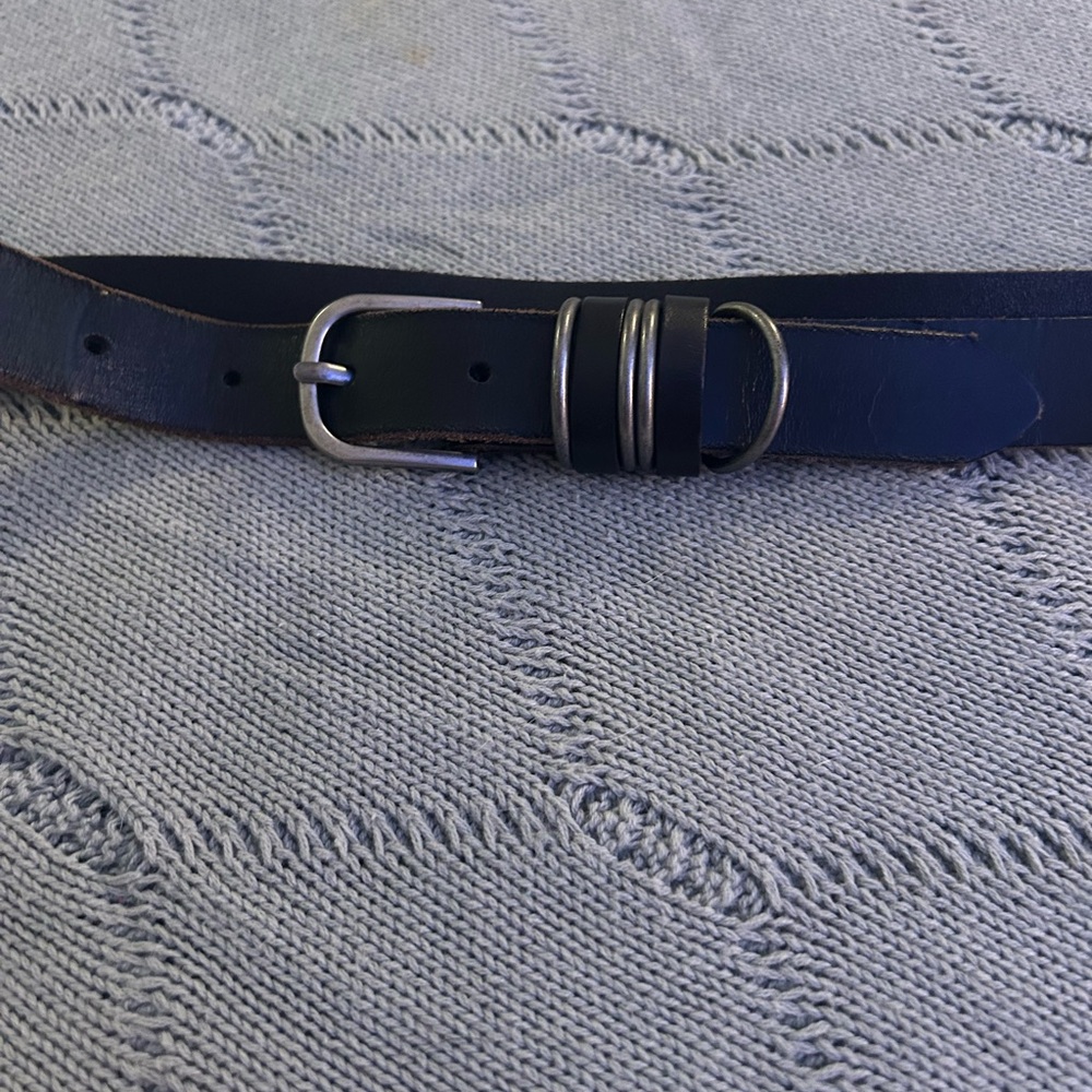 American Eagle Outfitters Black Leather Belt